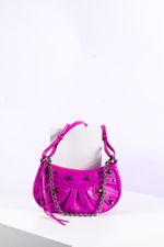 Bolsa Balenciaga Le Cagole mini rosa