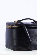 Frasqueira Louis Vuitton Epi preta