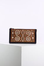 Bolsa Prada Clutch Saffiano Tacks