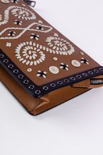 Bolsa Prada Clutch Saffiano Tacks