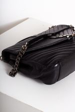 Bolsa Saint Laurent College preta