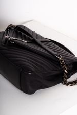 Bolsa Saint Laurent College preta