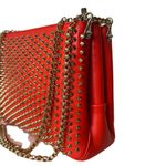 Bolsa Louboutin coral spikes