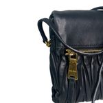 Bolsa Miu Miu Lambskin Crossbody Preta Matelasse
