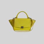 Bolsa Celine Trapeze amarela