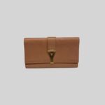 Bolsa Clutch YSL Chic Marrom 