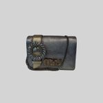 Bolsa Miu Miu My Miu Shoulder Bag Chrystal Prata 