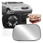 LENTE COM BASE SUBCONJUNTO RETROVISOR METAGAL ESQ COROLLA 2002 2003 2004 2005 2006 2007