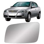 LENTE SUB RETRO LENTE RETROVISO C/BASE FIX 4 PINOS METAGAL ESQ ASTRA 2002