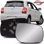 LENTE SUB RETRO LENTE RETROVISO C/BASE ORIGINAL DIR ETIOS 2012/2013