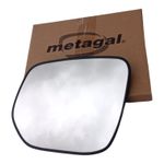 LENTE SUB RETROVISOR ELETRICO METAGAL ESQ S10 2013 a 2025