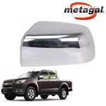 CAPA RETROVISOR CROMADA (M. LIVRE) METAGAL ESQ S10 TRAILBLAZER 2012