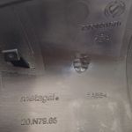 CAPA RETROVISOR G3 PRETA TEXT METAGAL ESQ PALIO 2004
