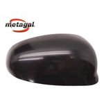 CAPA RETROVISOR G5 PRETA LISA S/PINT METAGAL DIR PALIO MOBI 2012/. . .