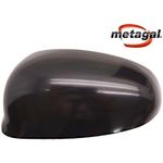 CAPA RETROVISOR G5 PRETA LISA S/PINT METAGAL ESQ PALIO MOBI 2012/. . .