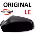 CAPA RETROVISOR P/PISCA PRETA LISA METAGAL ESQ VECTRA 2009