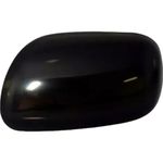 CAPA RETROVISOR PRETA LISA ORIGINAL ESQ COROLLA 2003 2004 2005 2006 2007