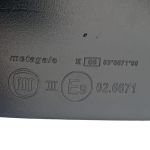 CAPA RETROVISOR PRETO TEXTURIZADO METAGAL ESQ UNO 2010