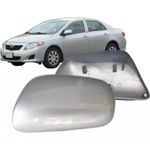 CAPA RETROVISOR S/F. PISCA PRATA METAGAL ESQ COROLLA 2008