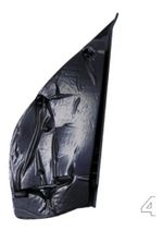 MOLDURA INTERNA RETROVISOR C/C 2 PORTAS ORIGINAL 100150108 ESQUERDO PALIO STRADA SIENA