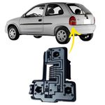 TAMPA COM CIRCUITO LANTERNA TRASEIRA BOLHA 2P ESQUERDA CORSA HATCH 2 PORTAS 2000 2001 2002