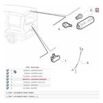 BRAKE LIGHT ORIGINAL DOBLO 2002 2003 2004
