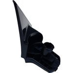 SUPORTE BASE PÉ RETROVISOR PRETO METAGAL DIR S10 BLAZER 1995 A 2011