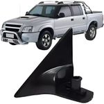 SUPORTE BASE PÉ RETROVISOR PRETO METAGAL ESQ S10 BLAZER 1995 A 2011