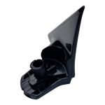 SUPORTE BASE PÉ RETROVISOR PRETO METAGAL ESQ S10 BLAZER 1995 A 2011
