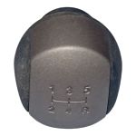 BOLA CAMBIO TAMPA CINZA MINIMAL ORIGINAL FIAT 100188801 IDEA ADENTURE PALIO
