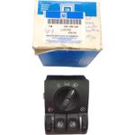 BOTAO CHAVE FAROL MILHA NEBLINA COM BCM CONECTOR PEQUENO COMPLETA ORIGINAL 09138120 CORSA G2 MONTANA 2002 2003 2004 2005