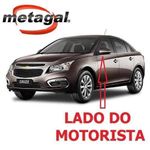 CAPA RETROVISOR MARROM CINZA AZTEC METAGAL ESQ CRUZE 2012