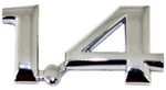 EMBLEMA 1. 4 GM ORIGINAL TRAZ CELTA CORSA MONTANA PRISMA AGILE