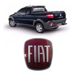 EMBLEMA FIAT FECHO TAMPA ORIGINAL TRAZ PALIO STRADA