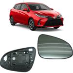 LENTE SUB RETRO LENTE RETROVISO C/BASE METAGAL DIR YARIS