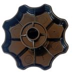 MANOPLA REGULAGEM ENCOSTO BANCO PRETA PARALELO D/E CELTA 2000/2015 PRISMA 2006/2012