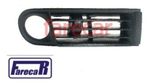 GRADE MOLDURA COM FURO FAROL AUX MILHA DIREITO AUDI A3 2001 2002 2003 2004 2005 2006