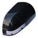 CAPA RETROVISOR LISA C/F PISCA PRETA METAGAL DIR HILUX 2012/15