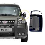 CAPA RETROVISOR LISA P/PINTAR METAGAL ESQ DOBLO 2011/19