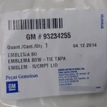 EMBLEMA LOGO GM MALA VECTRA ORIGINAL VECTRA 1997/1999