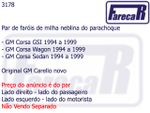 FAROL AUXILIAR MILHA NEBLINA ORIGINAL CARELLO ESQUERDO CORSA GSI E SEDAN 1994 1995 1996 1997 1998 1999