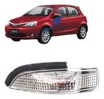 PISCA SETA RETROVISOR ESQUERDO ORIGINAL TOYOTA ETIOS 2012 2013 2014 2015 2015 2017 2018 2019 2020 2021 2022