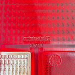 LENTE DA LANTERNA TRASEIRA ESQUERDA ORIGINAL CIBIÉ 044295 CAMINHÃO FORD CARGO 