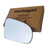 LENTE COM BASE SUBCONJUNTO RETROVISOR C/CONTROLE ALAVANCA METAGAL RGCM94 DIREITO CORSA CLASSIC 1994 1995 1996 1997 1998