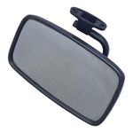 RETROVISOR INTERNO 250mmX140mm ADAPTAÇÃO PRETO COFRAN 1470.0 UNIVERSAL CAMINHÃO  ONIBUS