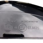 CAPA RETROVISOR C/F PRETA LISA METAGAL ESQ UNO VIVACE 2014