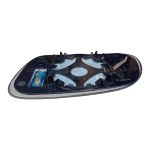 LENTE COM BASE SUBCONJUNTO RETROVISOR TERMICO ASFERICO FICOSA DIREIRO FOX 2003 2004 2005 2006 2007 2008 2009