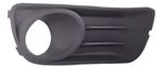 MOLDURA FAROL AUX GRADE P/CHOQUE PARACHOQUE FIAT PALIO 09/15 ZOIAO ECONOMY GRAD PCHO DIA C/F CZA LD