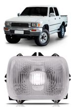 FAROL TOYOTA HILUX 92/01 BANDEIRANTE L200 92/03 FAROL C/CARC LD