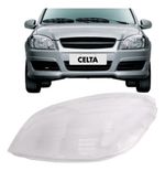 LENTE FAROL POLICARBONATO GM CELTA 07/15 PRISMA LENTE FAROL LE